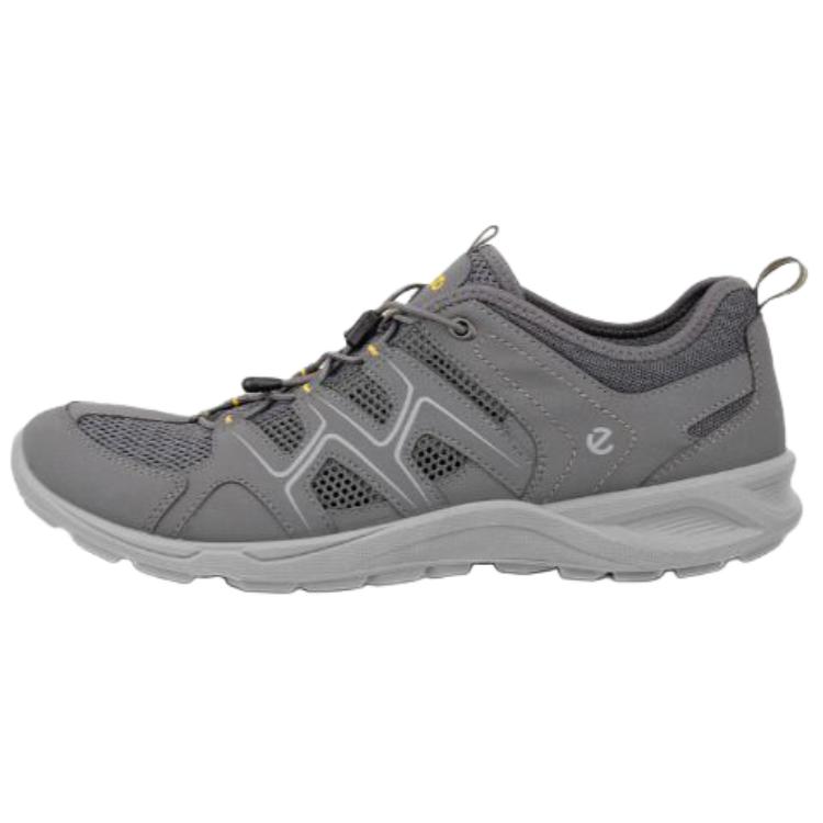 

Кроссовки Abrasion Resistant Low Top Hiking/Trekking Shoes Men's Gray Ecco, серый