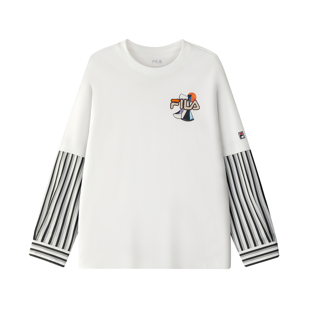 

FILA KIDS Футболка с длинным рукавом Cloud White Kids', Белый, FILA KIDS Футболка с длинным рукавом Cloud White Kids'