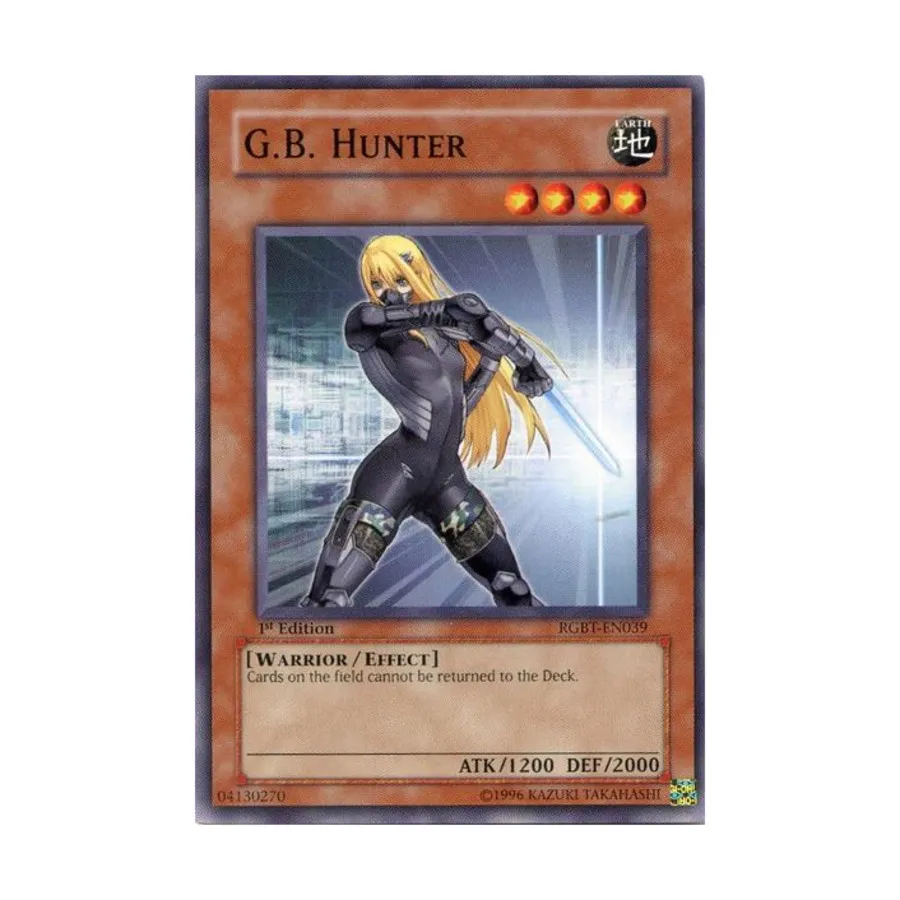 

CCG Г.Б. Охотник (Обычный), Yu-Gi-Oh - Raging Battles - Singles
