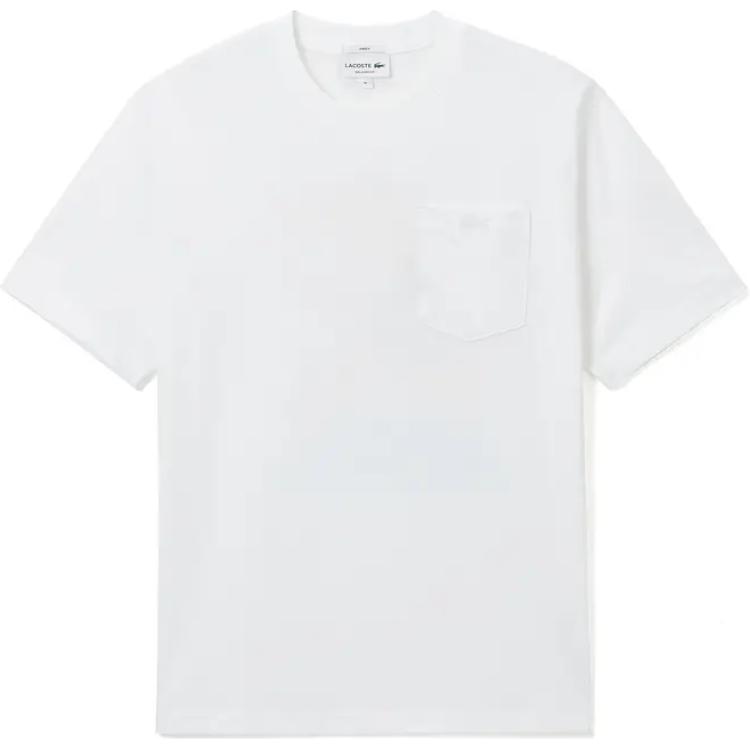 

LACOSTE Футболка Summer Vitality Series Unisex White, Белый, LACOSTE Футболка Summer Vitality Series Unisex White