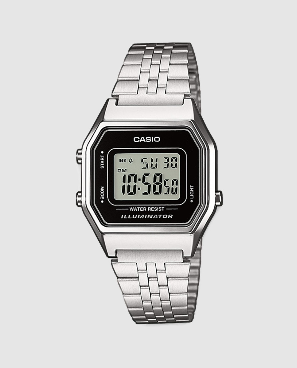 

Casio Collection LA680WEA-1EF Vintage Dig Женские часы среднего размера Casio, серебро