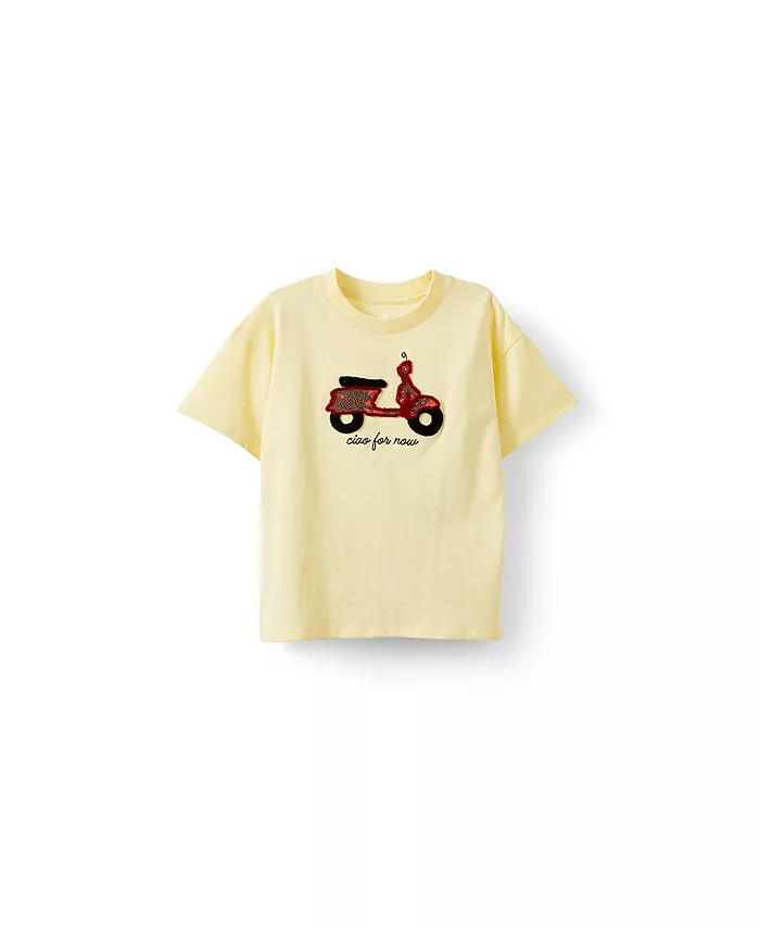 

Футболка с коротким рукавом Livvy Lux для маленьких девочек COTTON ON, желтый