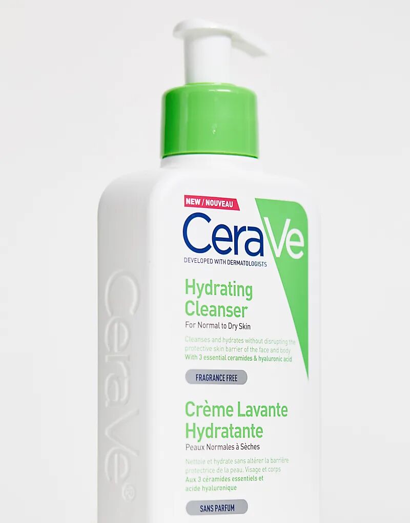 Лосьон CeraVe — Увлажняющий очищающий для нормальной и сухой кожи — фото 2