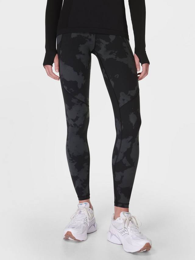 

Леггинсы для силовой тренировки Sweaty Betty, цвет Black Fade Print
