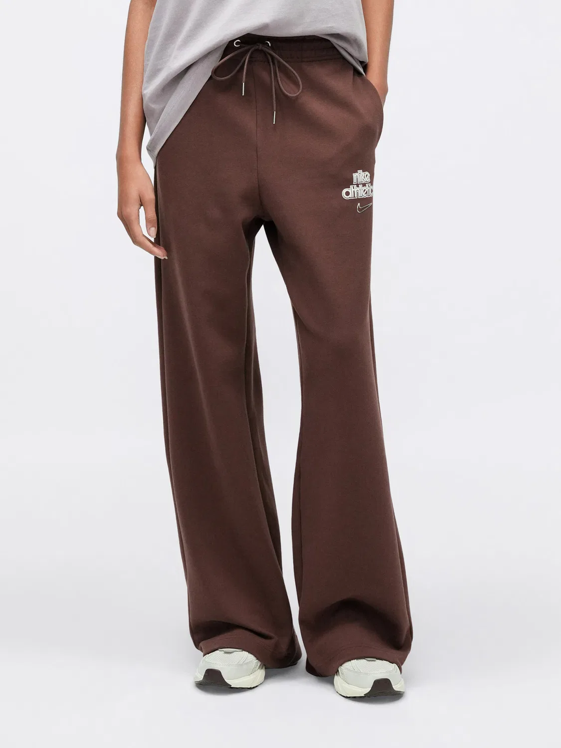 Широкие брюки 'PHNX FLC' Nike Sportswear, Chocolate — фото 2