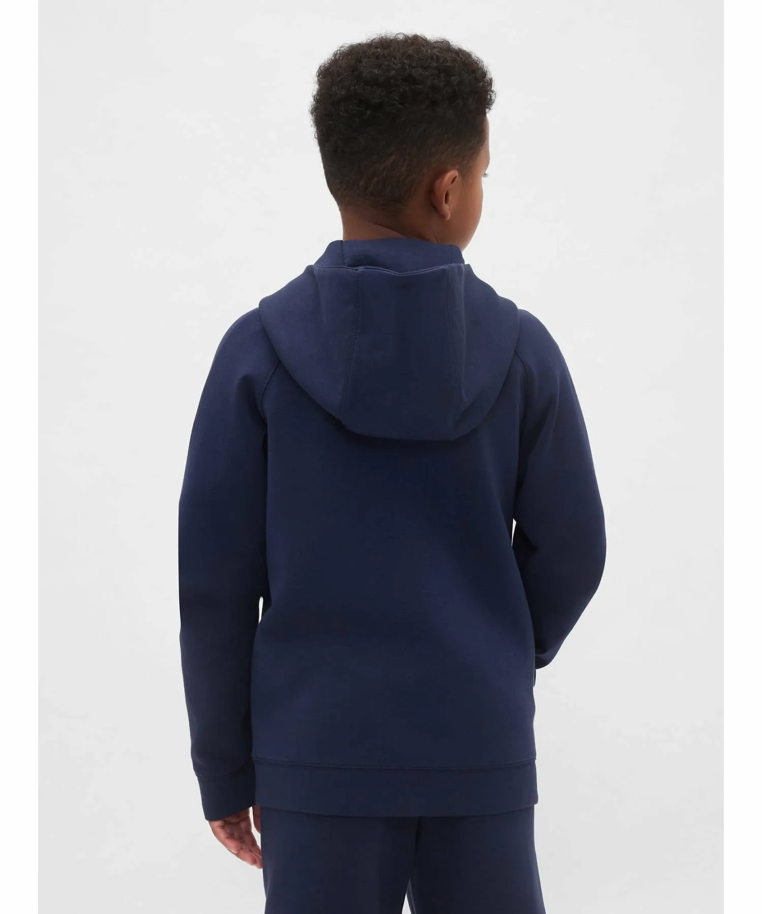 (K)GapFit Tech Quick Dry Hoodie (Kids) GAP, TAPESTRY_NAVY — фото 3