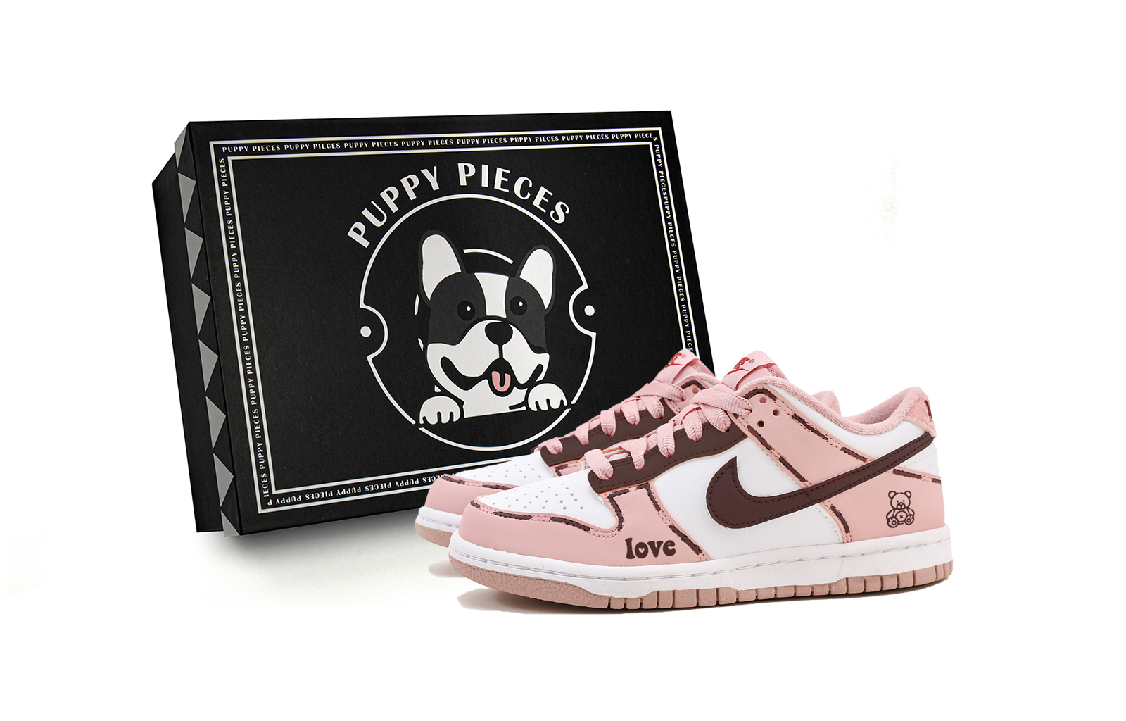

Детские скейтерские кроссовки Dunk Grade School Nike, розовый