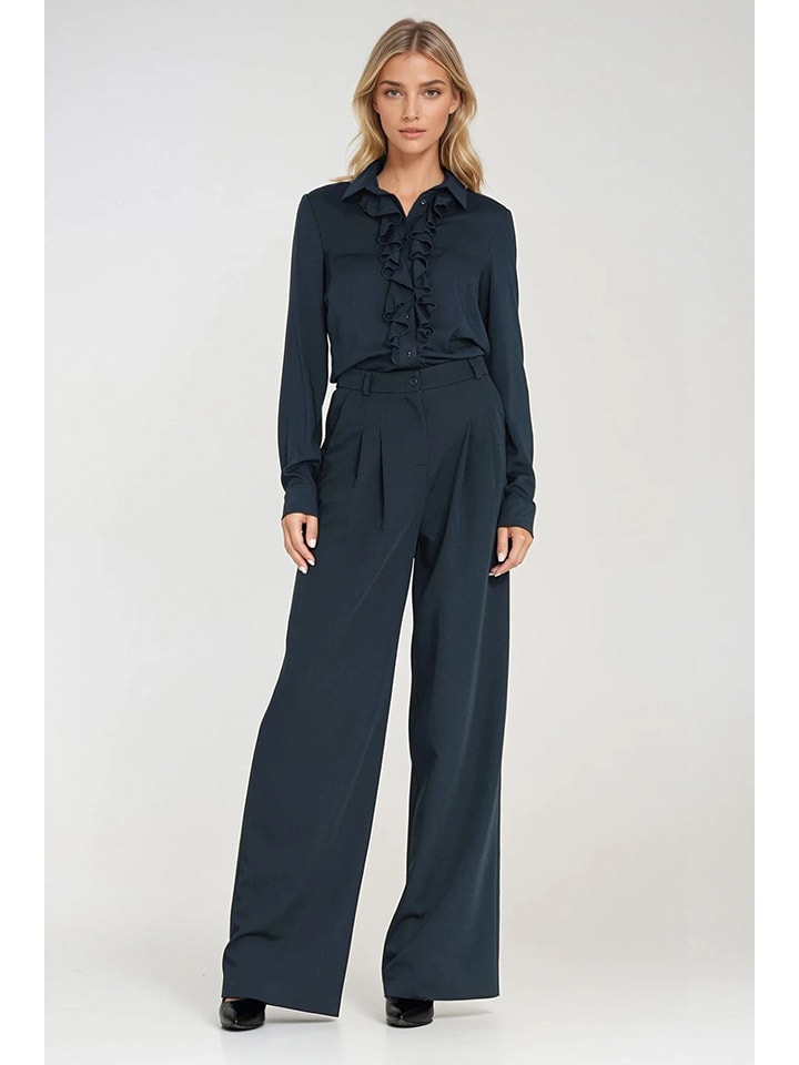 

Nife Брюки Marlene темно-синего цвета