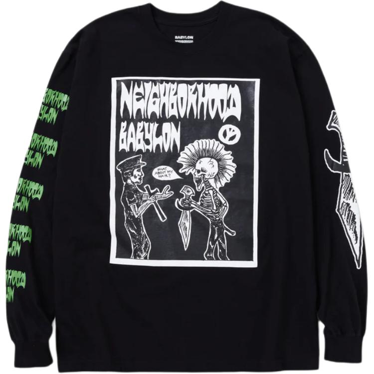 

Футболка BABYLON совместная коллекция унисекс NEIGHBORHOOD, черный