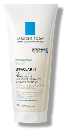 

Очищающий крем, 200 мл La Roche Effaclar H Iso-biome, La Roche-Posay