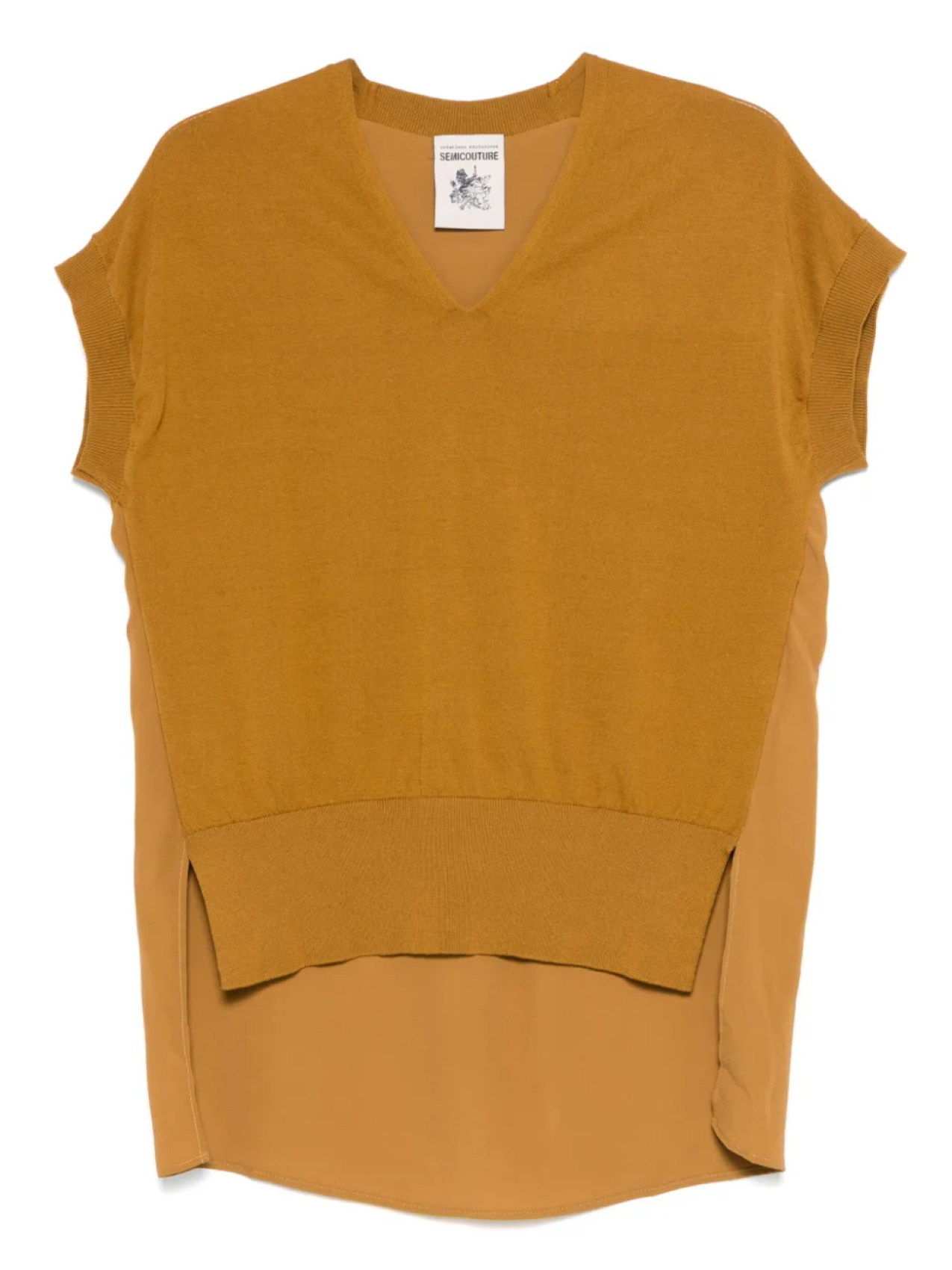 

Футболка Jasmine Semicouture, коричневый