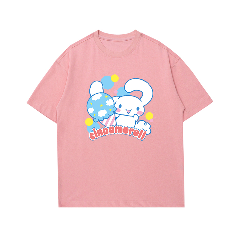 

Sanrio Футболка CINNAMOROLL Yugui Dog Unisex White Heather Gray