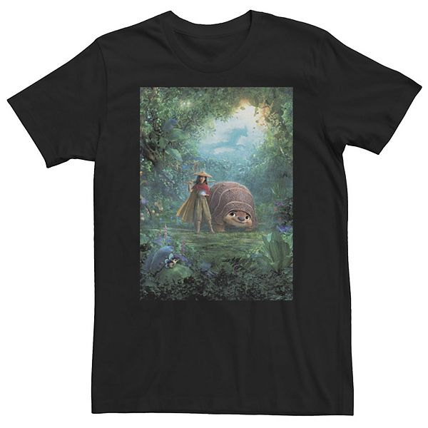 

Футболка с постером фильма "Райя и последний дракон" Big & tall Disney