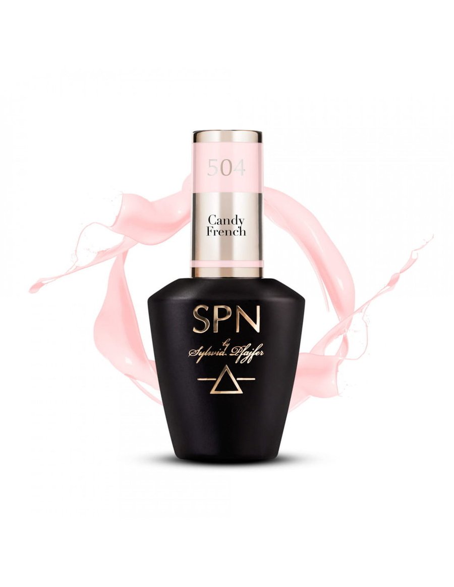 

504 Candy French гибридный лак 8 мл SPN Nails