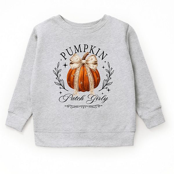 

Кофта с принтом в стиле кокетливой тыквенной грядки The Juniper Shop, Heather Grey