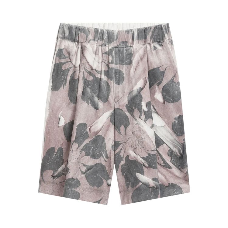 

Шорты Dries Van Noten Drawstring Waist Shorts 'Multi Floral', разноцветный