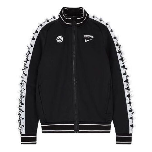 

Куртка Men's Nike x ACRONYM Crossover Contrasting Colors Sleeve Stand Collar Woven Sports Jacket Asia Edition Black, черный