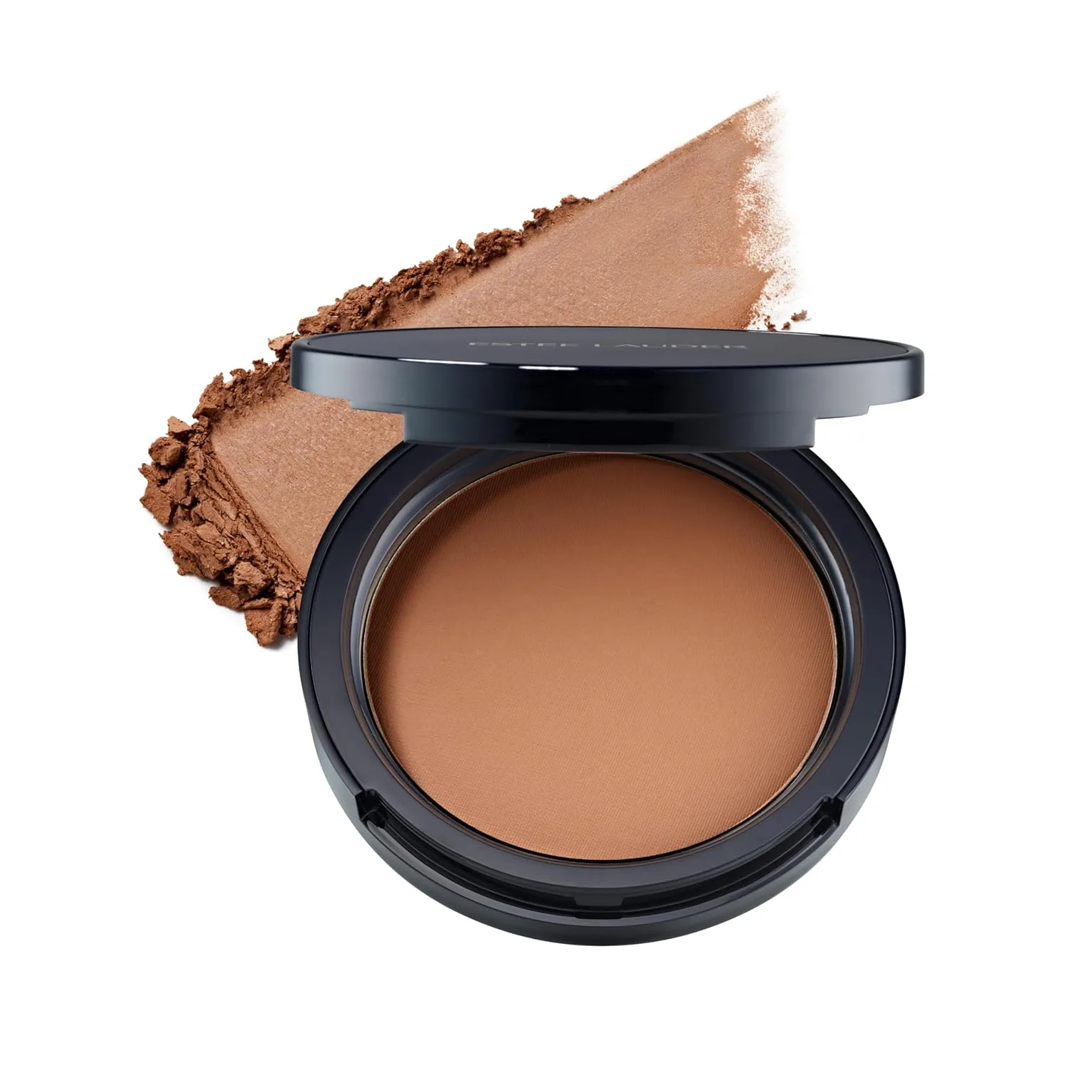 Прессованная фиксирующая пудра Estée Lauder Double Wear Stay-in-Place Matte Setting Powder Veil с пуховкой | Контроль жирности кожи и легкое покрытие, 05 Translucent Medium Tan Deep - For deep tan skin tones