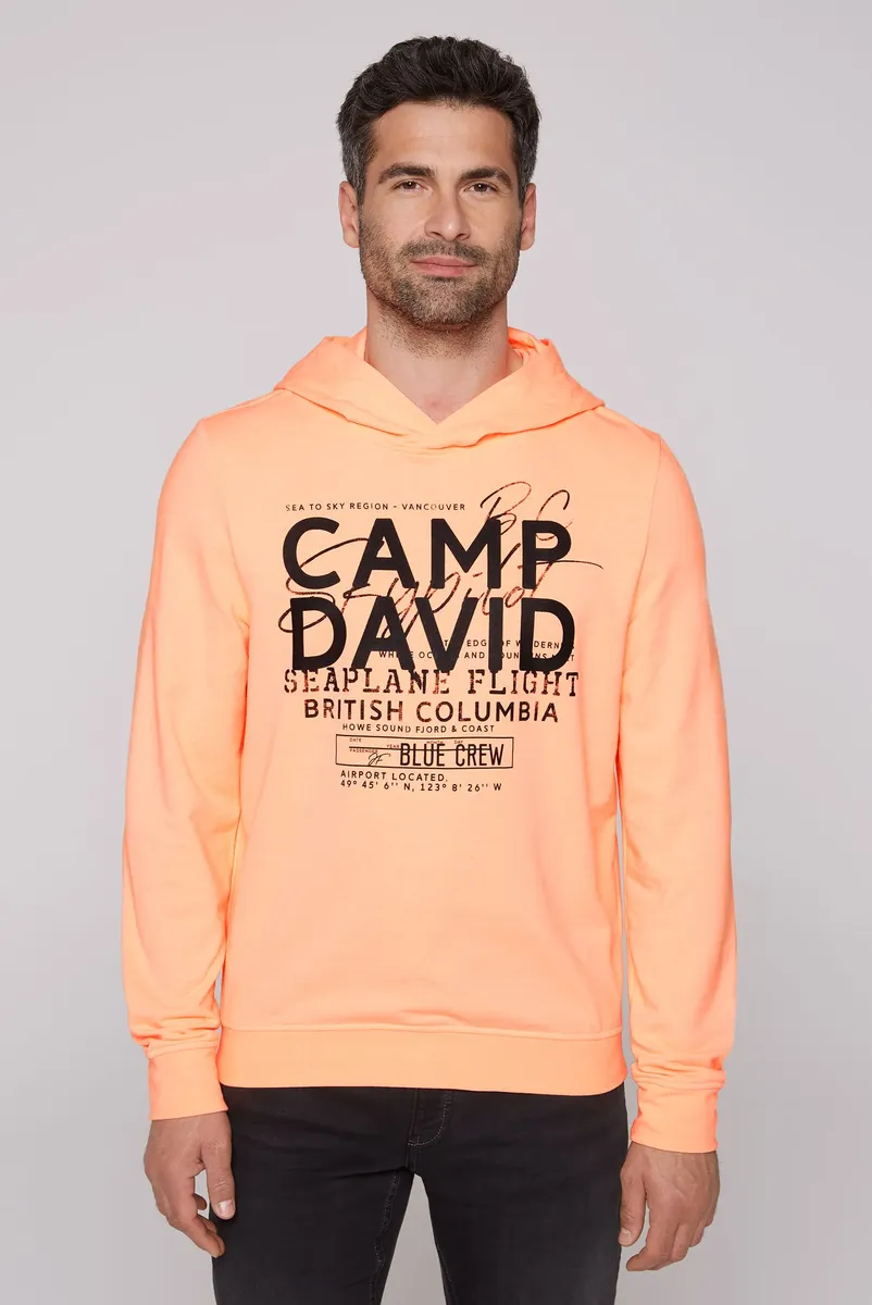 

Толстовка CAMP DAVID с капюшоном, цвет Orange