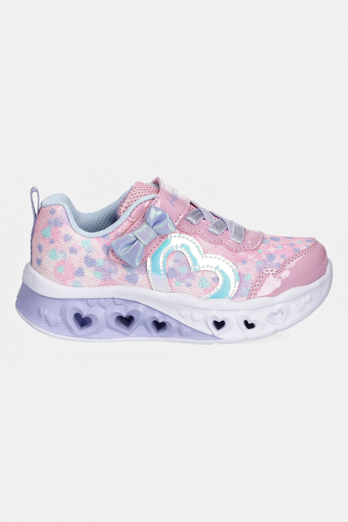 Детские кроссовки FLUTTER HEART LIGHTS Skechers, розовый — фото 3