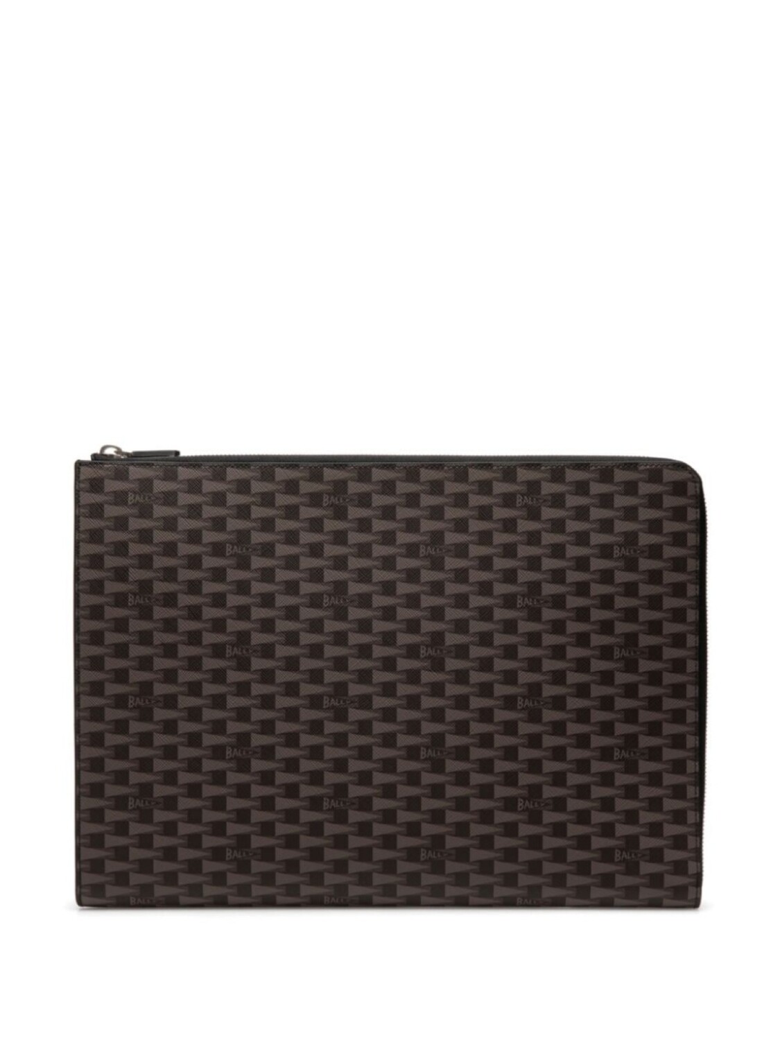 

Bally сумка для ноутбука с принтом вымпела, коричневый