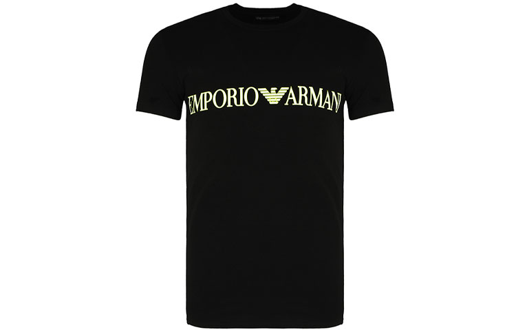 

EMPORIO ARMANI Футболка мужская черная, Черный, EMPORIO ARMANI Футболка мужская черная