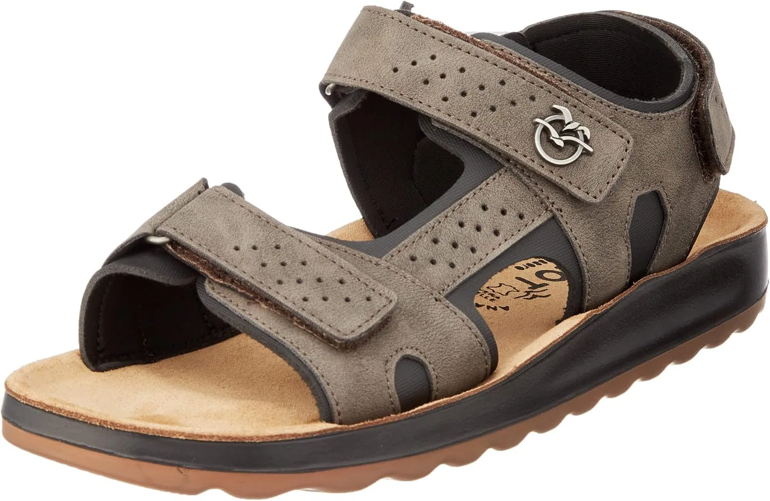 Мужские сандалии на плоской подошве Fly Flot 665805, Dark Brown