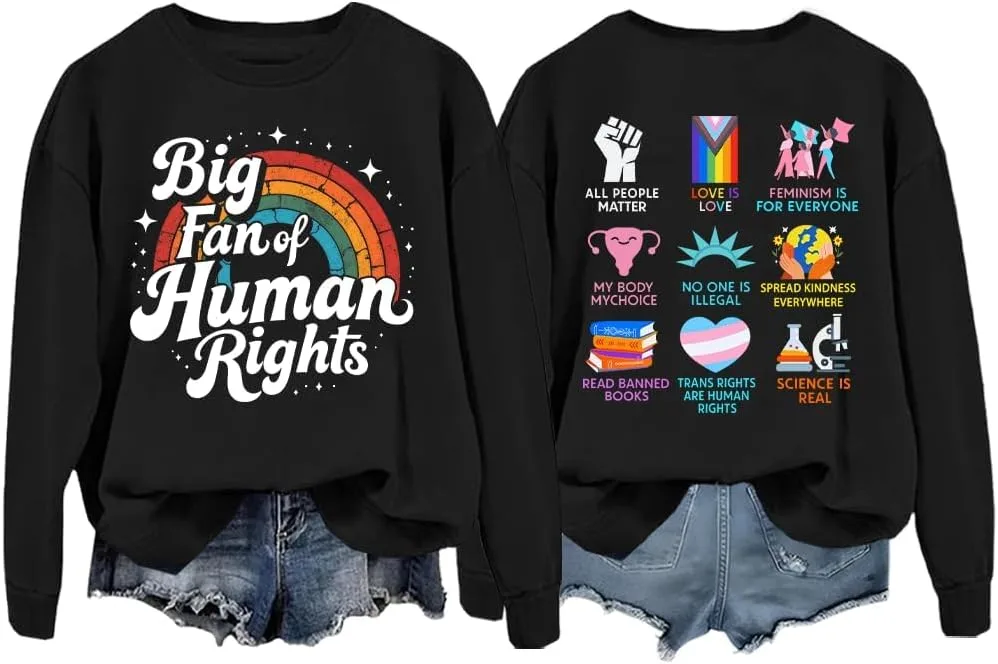 

Толстовка Big Fan of Human Rights