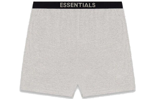 Шорты fw20 lounge shorts 'heather oatmeal' Fear Of God Essentials, серый — фото 2