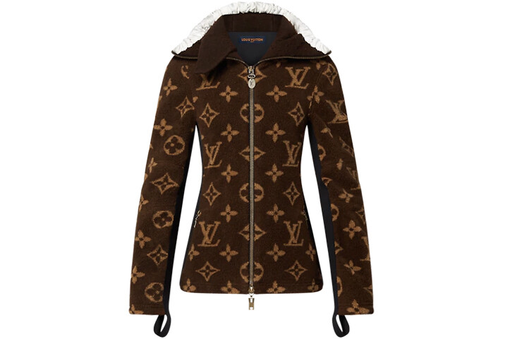

Новые квартальные продукты LV Jacket Women's Coffee Louis Vuitton