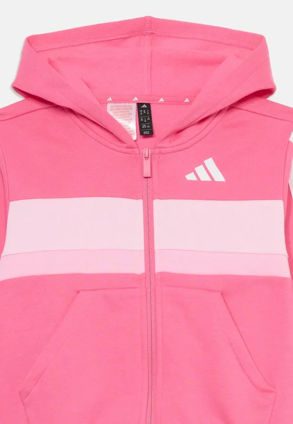 Детский спортивный костюм tiberio Adidas Performance, Pink Fusion/White/Clear Pink — фото 4