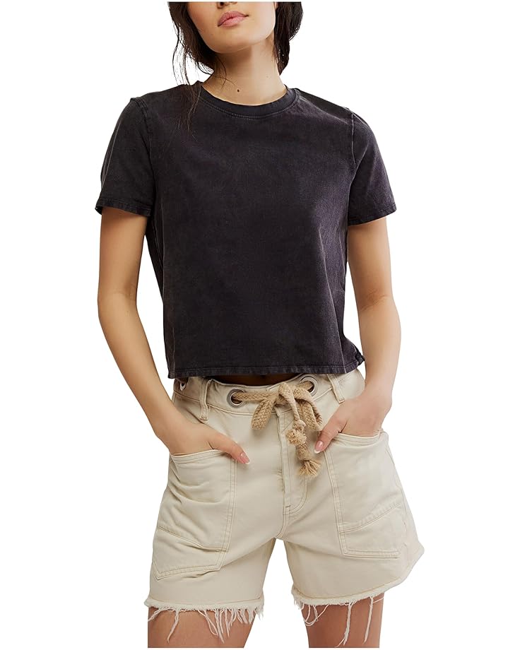 

Футболка Free People Everyday Tee, черный