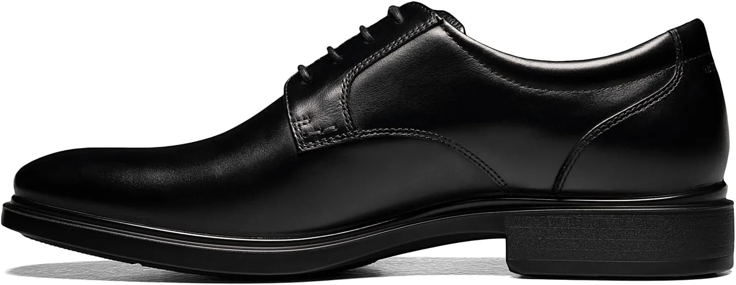 Мужские водонепроницаемые кроссовки Oxford Florsheim с гладким носом, черный — фото 4