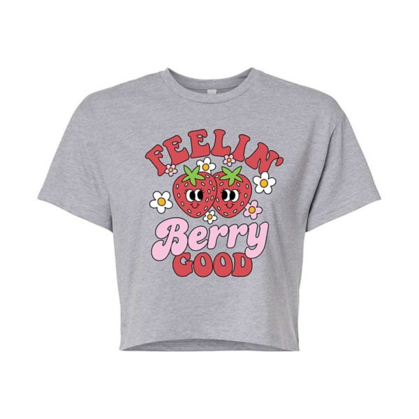 

Укороченная футболка Juniors Feelin' Berry Good Licensed Character, серый