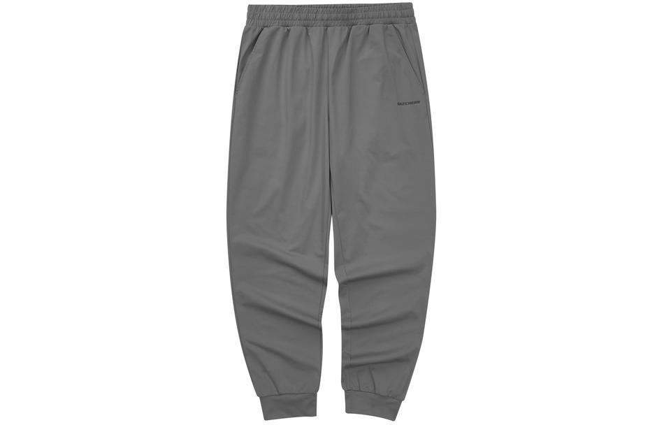 

Спортивные штаны мужские вязаные lime gray Skechers, серый