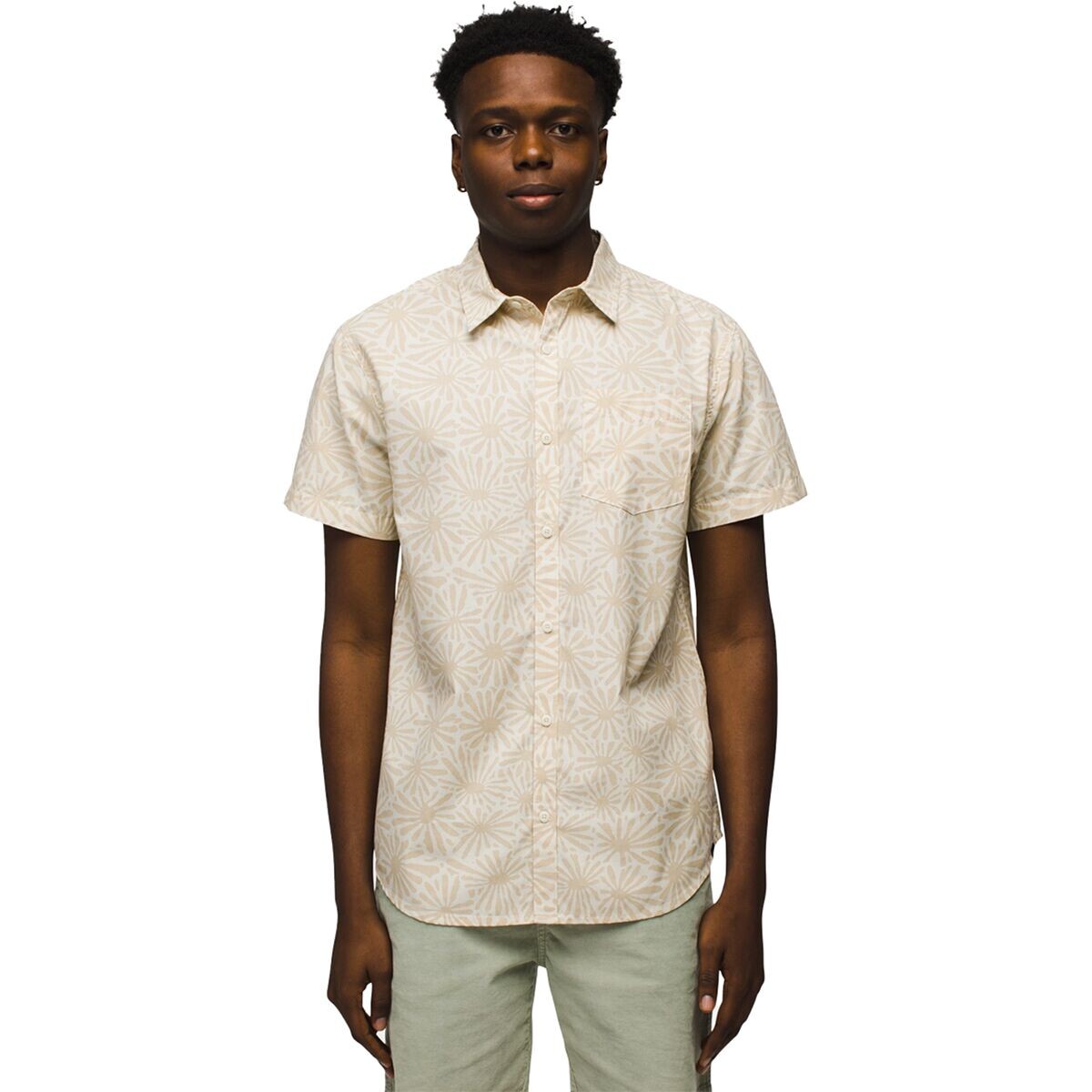 

Рубашка штиммерзее Prana, цвет chalk stretch