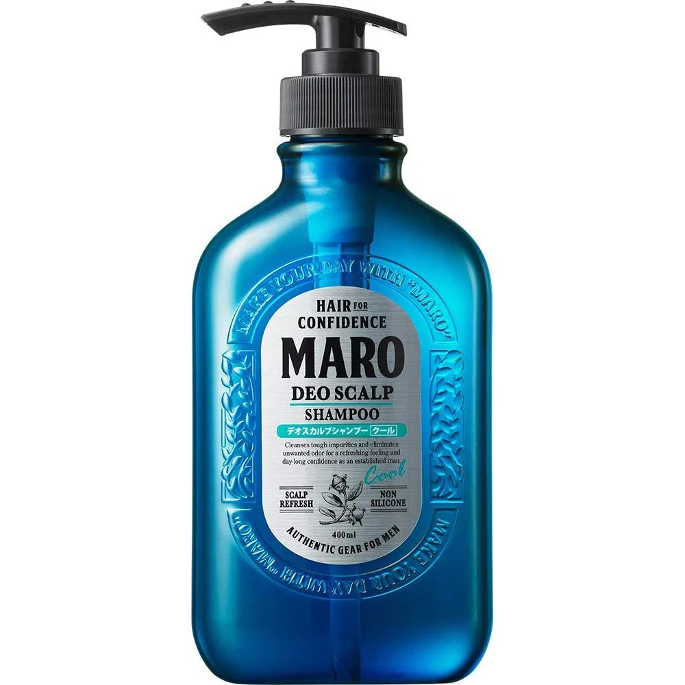 Дезодорирующий шампунь для кожи головы Maro без силикона Maro