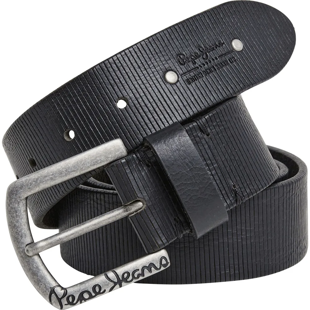 

Ремень Pepe Jeans Sawyer, черный