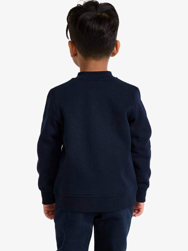 Детская хлопковая домашняя куртка Lindex, Dark Navy — фото 2