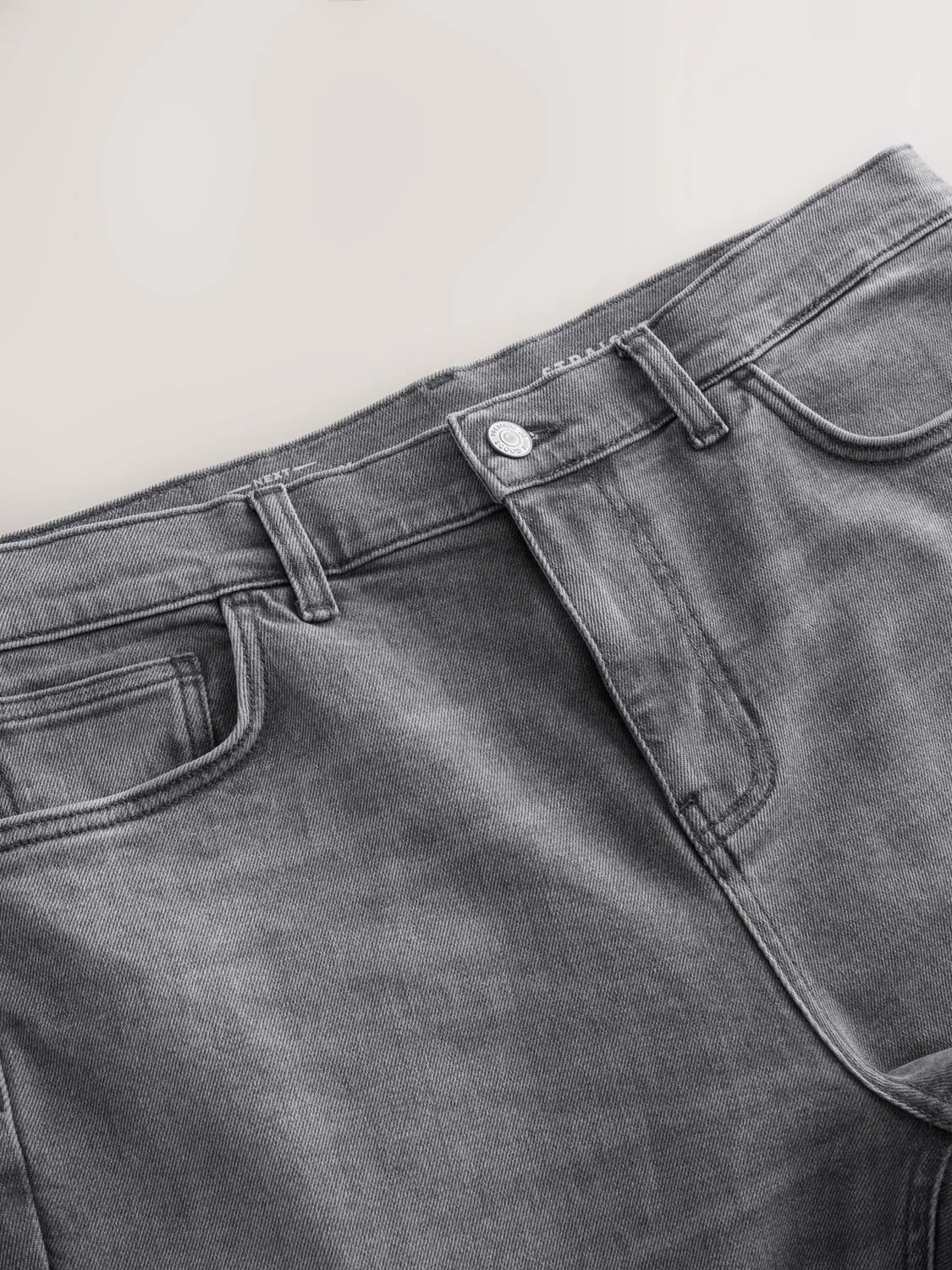 Джинсы Next Regular Jeans Authentic серого цвета — фото 2