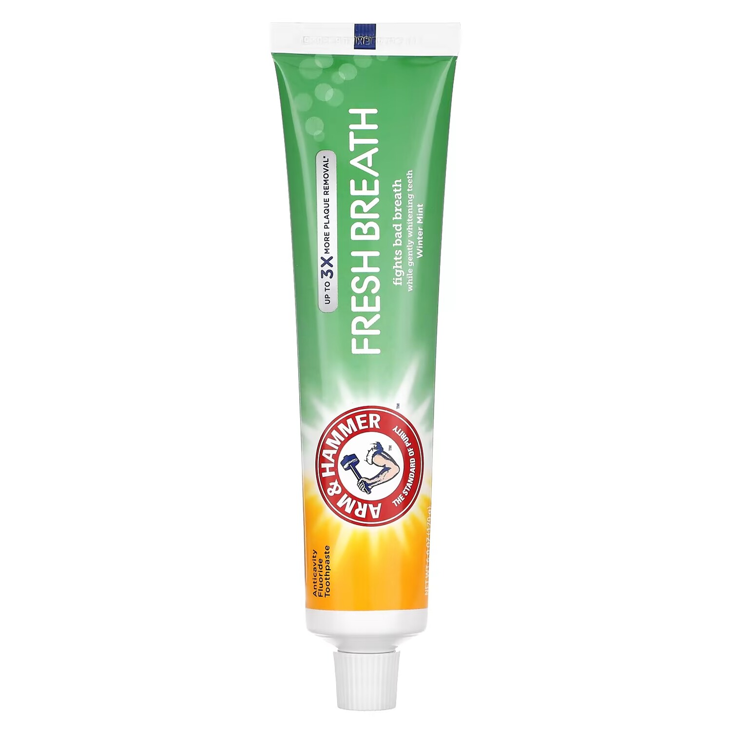 

Зубная паста Arm & Hammer Fresh Breath Winter Mint с фторидом, 170 г