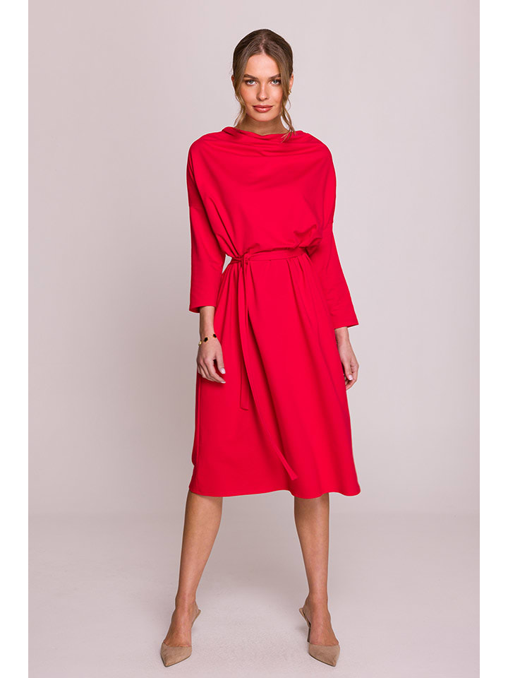 

Платье до колена Stylove, красный