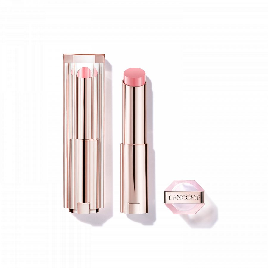 

Сияющий бальзам для губ lip idôle squalane-12 butterglow hydrating lip balm Lancôme, цвет nr. 10 keep it glowy, вес 3 гр.