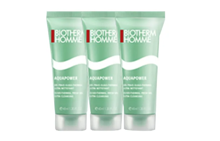BIOTHERM Гидроочищающее средство для лица с увлажнением и контролем жирности, пробный набор, 40 мл*3, 40ml*4 — фото 3