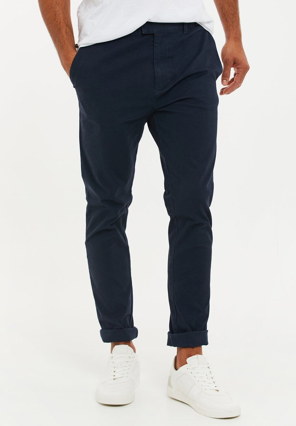 

Чиносы Stretch Marley Threadbare, цвет navy