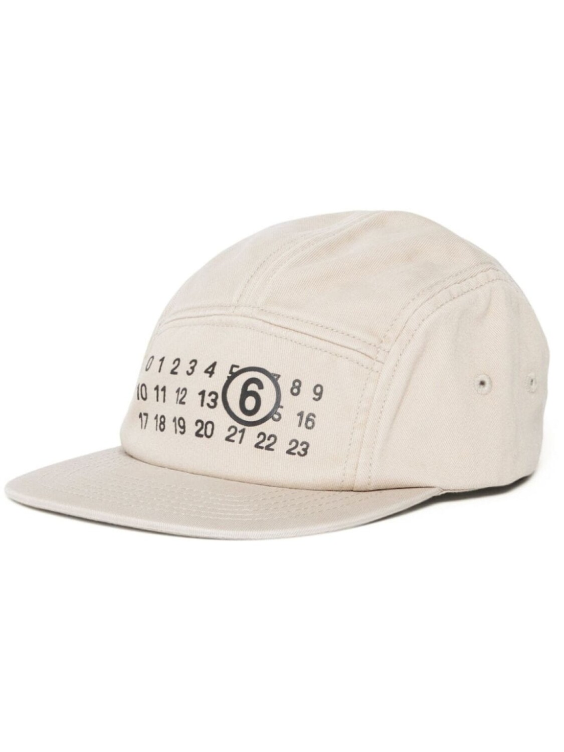 

MM6 Maison Margiela Kids бейсболка с логотипом, нейтральный цвет