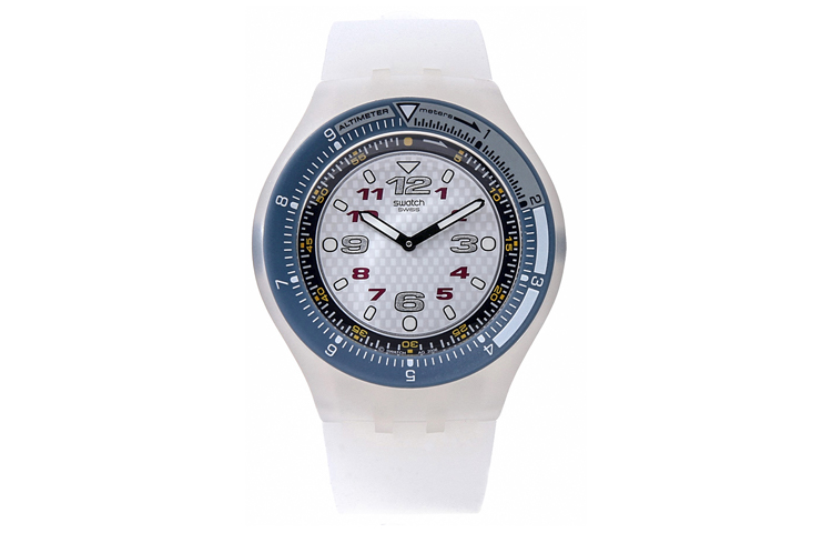 

SWATCH Часы Unisex 47mm White Watch SULW100D, White Dial