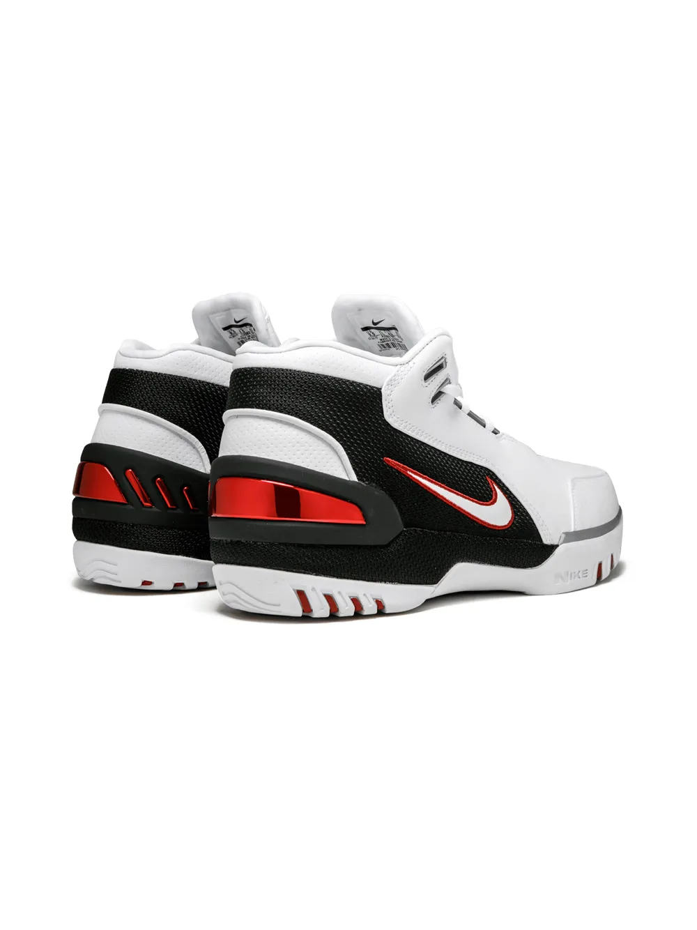 Кроссовки Air Zoom Generation QS Black/White/Varsity Crimson Nike, белый — фото 3