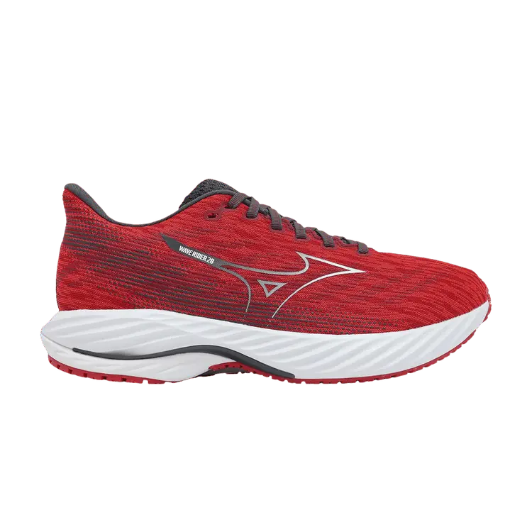

Кроссовки Mizuno Wave Rider 28 Super Wide Red White, красный