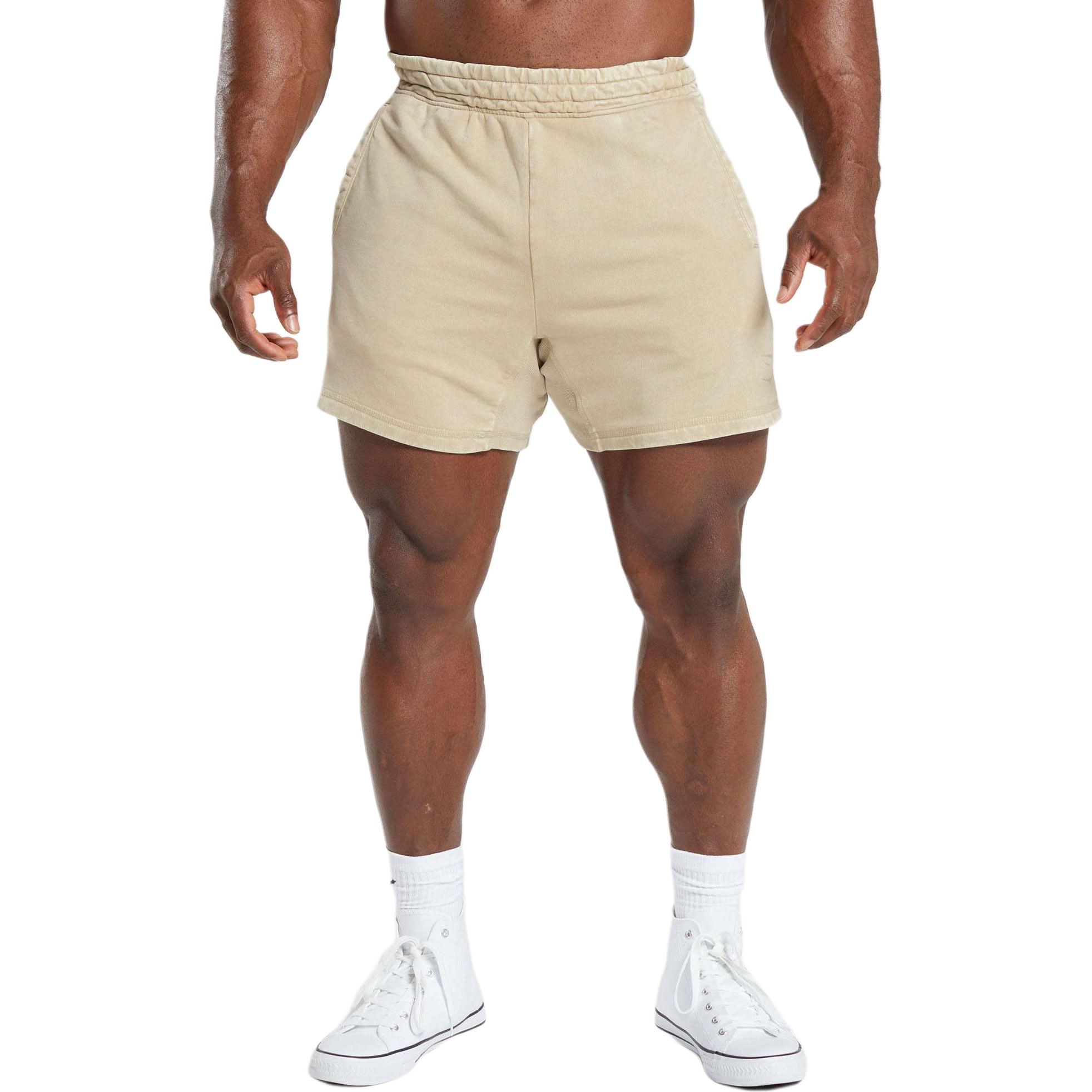 

Шорты HERITAGE 5' Casual мужские Desert Beige GYMSHARK, бежевый